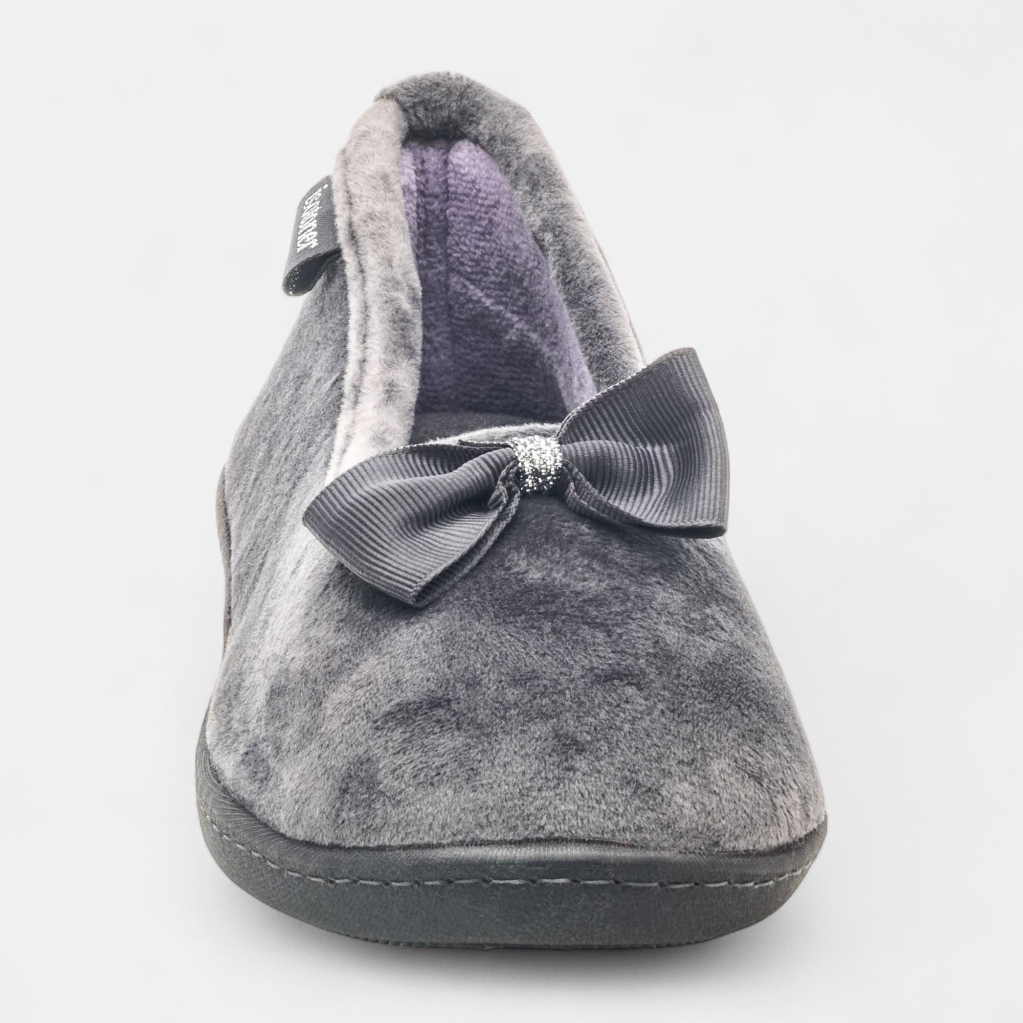 Chaussons ballerines Femme gris