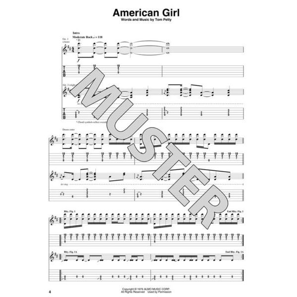 Hal Leonard Tom Petty Definitive Guitar