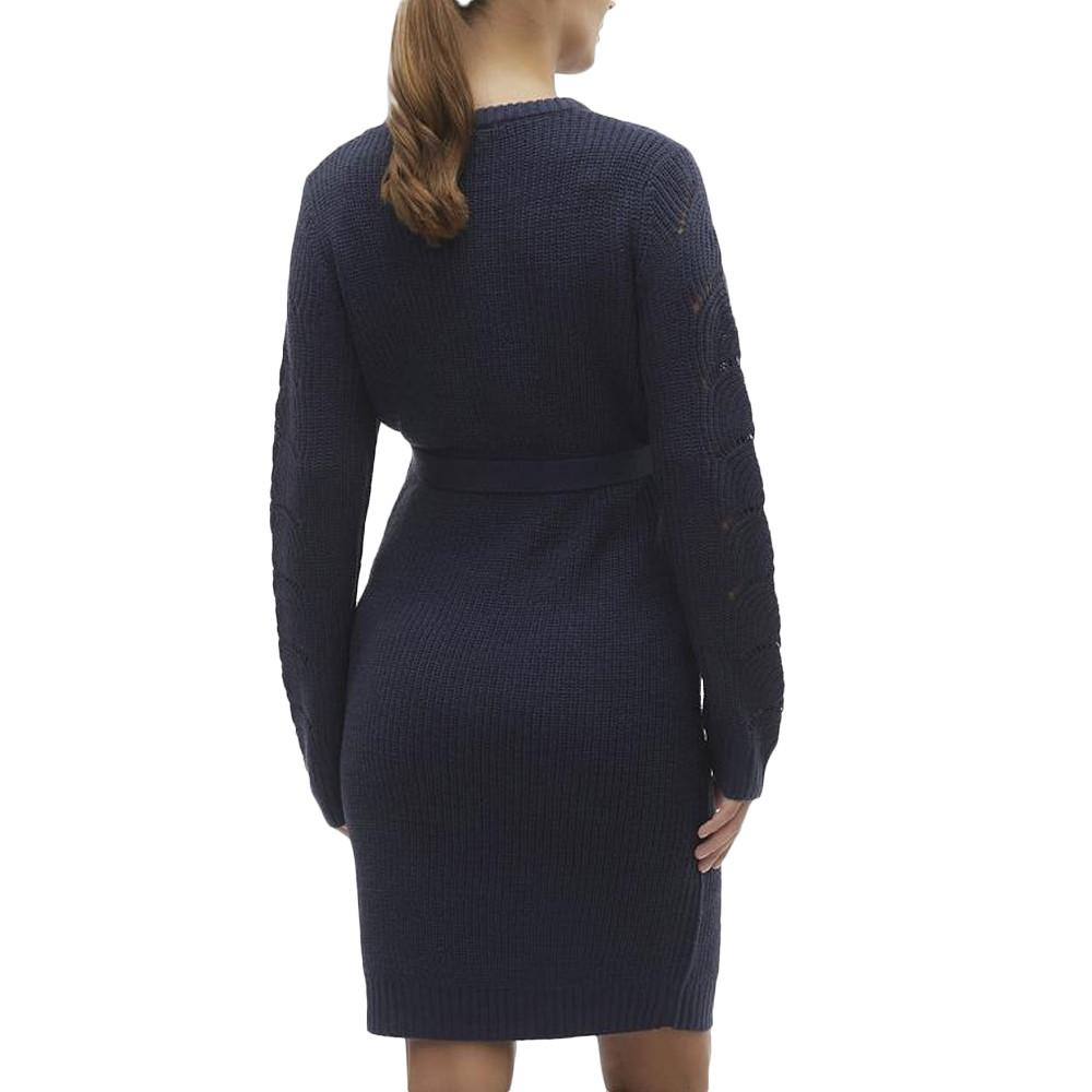 Mamalicious Robe Pull de Grossesse Marine Femme Mamalicious Newlina