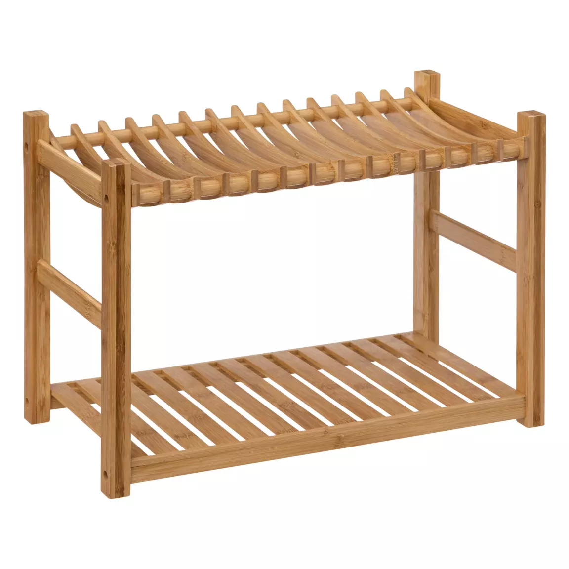 Egouttoir en bambou 2 niveaux (53 x 24 cm) Siao Naturel