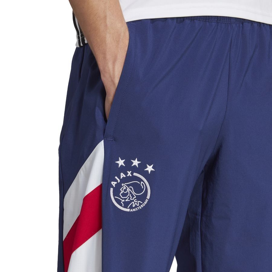 Ajax Bas de Survêtement Icon Woven - Bleu/Blanc/Rouge