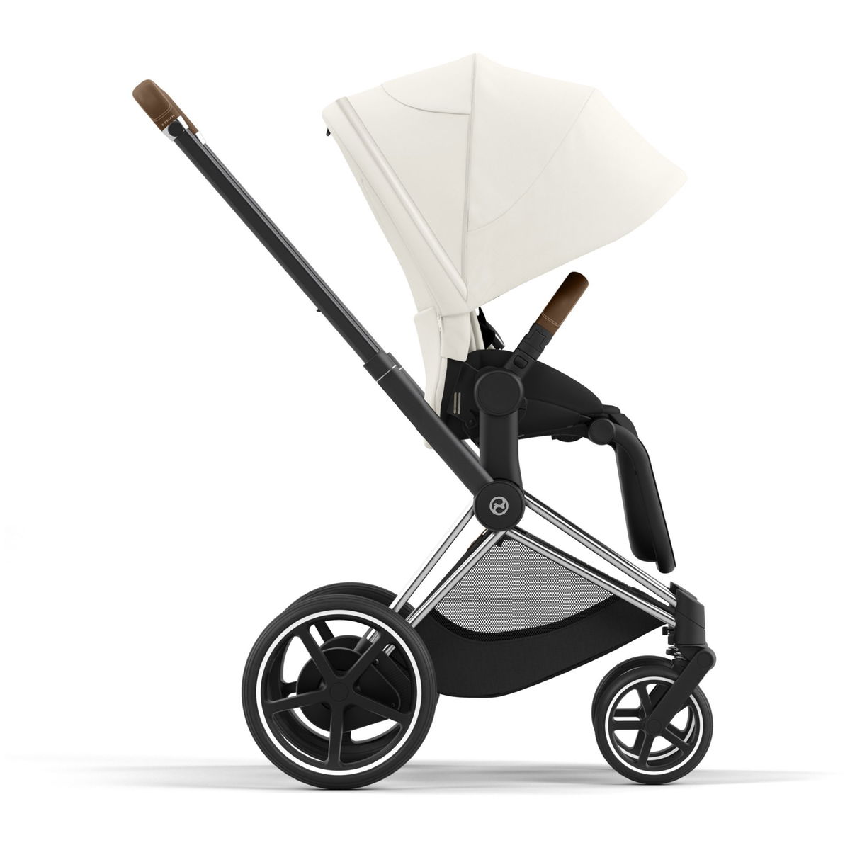 CYBEXCYBEX   ePriam 2.0 Chrome Brown Kombikinderwagen off white light beige