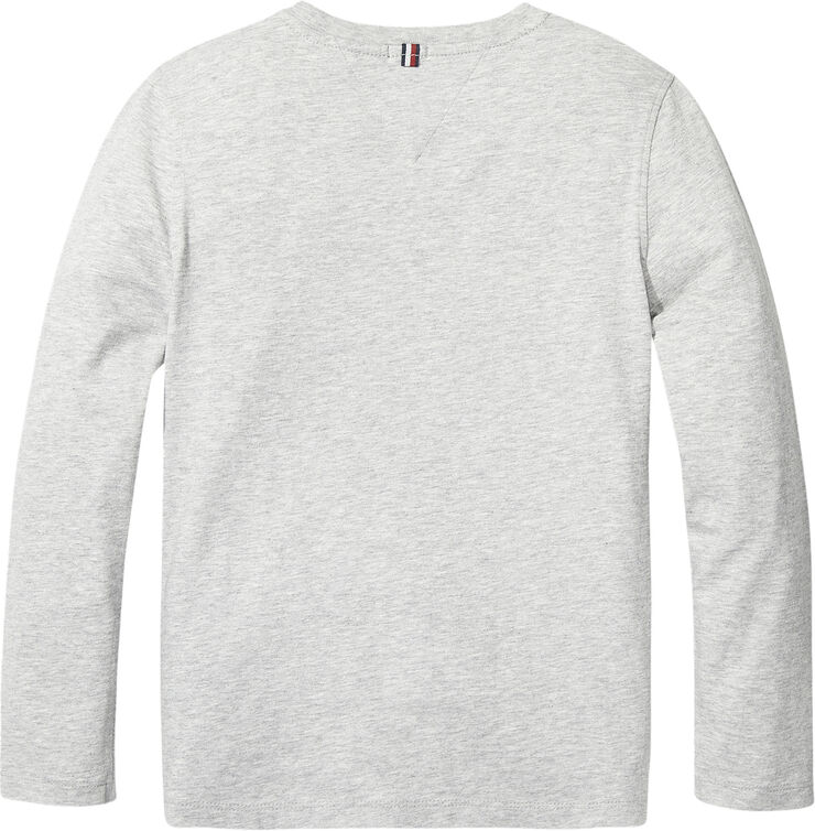 Tommy Hilfiger BOYS BASIC CN KNIT L/S Grå