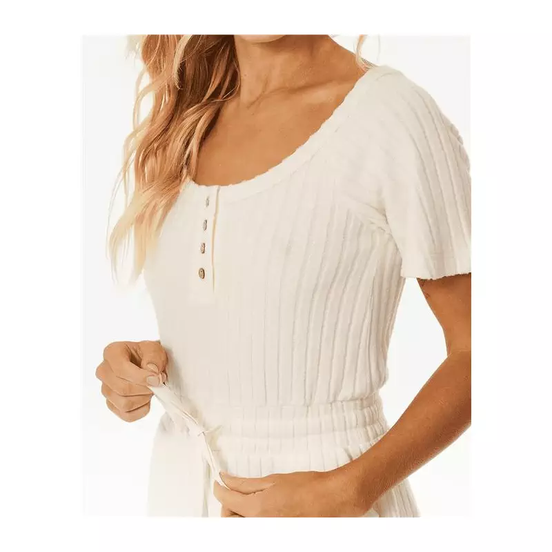 Combinaison RIPCURL Cosy Jumpsuit Ii Ecru Marle XL