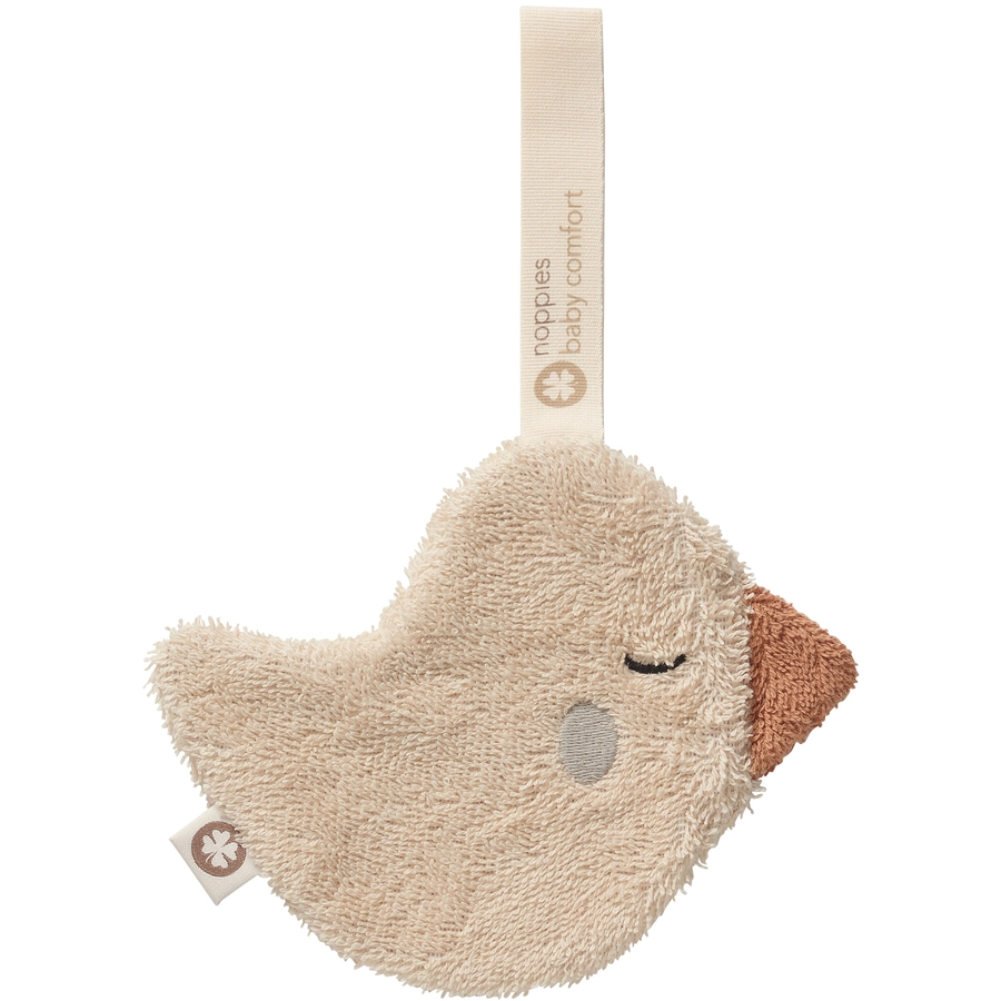 Noppies Schnullertuch Duck pacifier cloth Fog