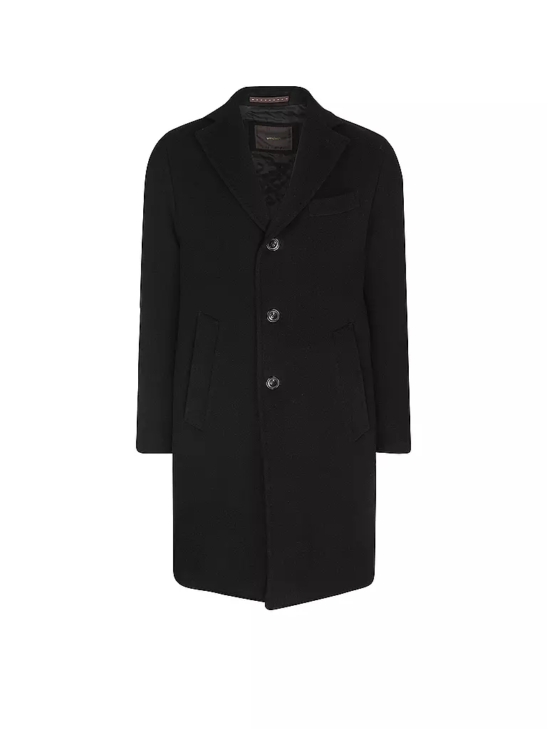 WINDSOR Wollmantel CENTRO schwarz