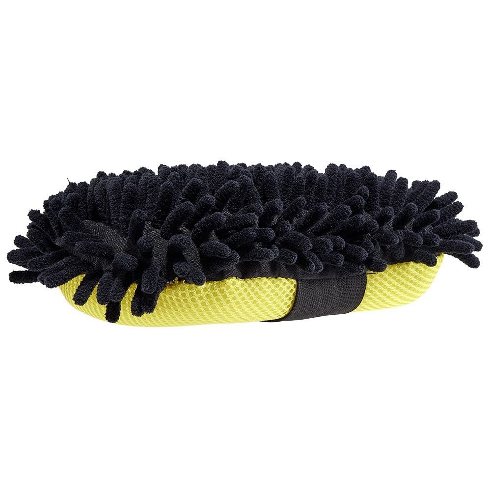 Éponge lavage voiture 2en1 Dunlop microfibre chenille