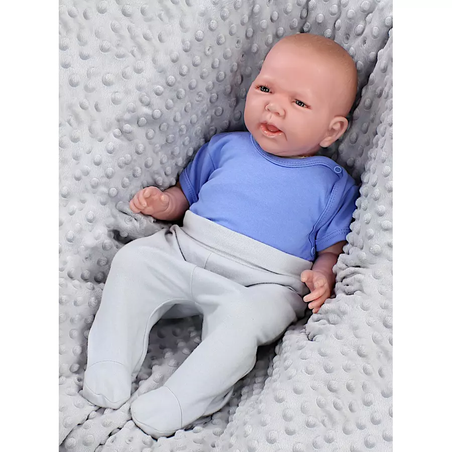 TupTam Baby Jungen Kurzarm Wickelbody 5er Set blau