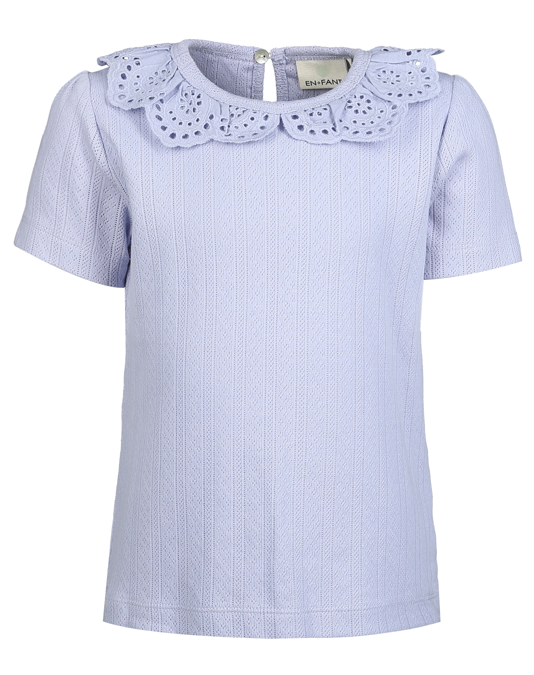 Kurzarm-Bluse POINTELLE in coscmic sky