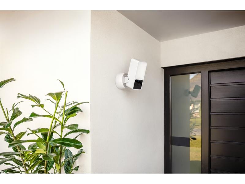 Eve Systems Eve Outdoor Cam Weiss Smarte Aussenkamera mit Flutlicht