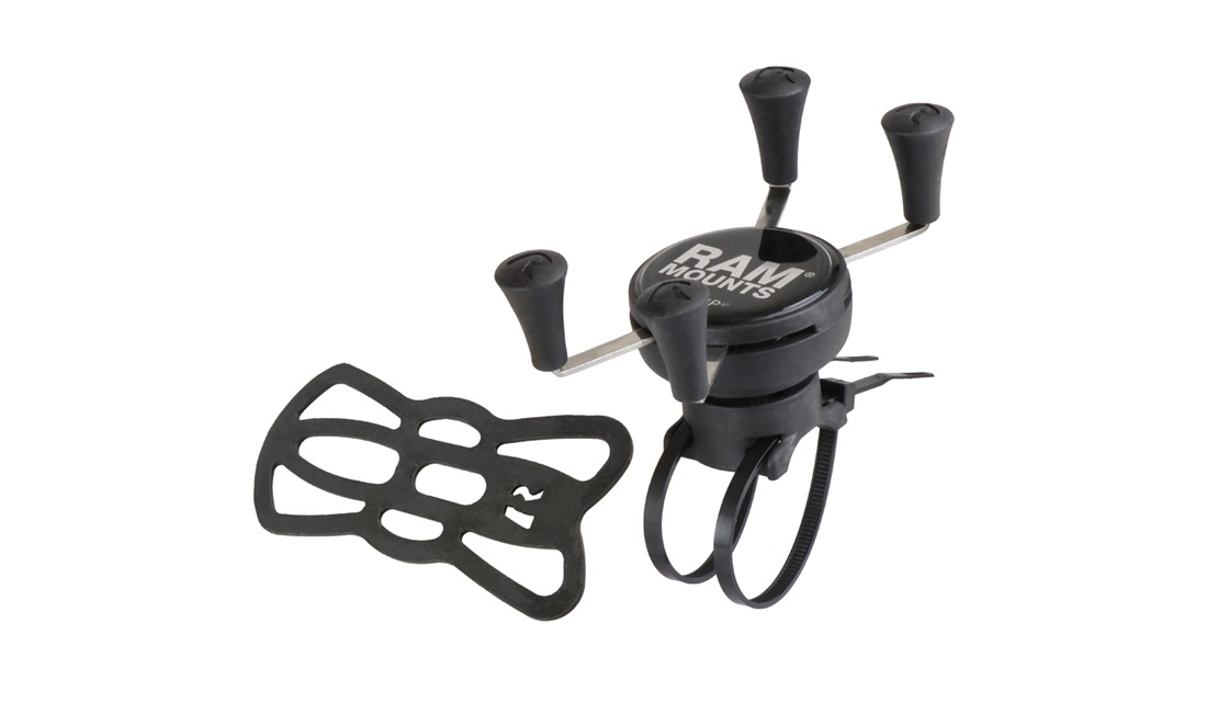 RAM Mounts X-Grip UN7 smartphone holder med EZ-on/off cykelbeslag