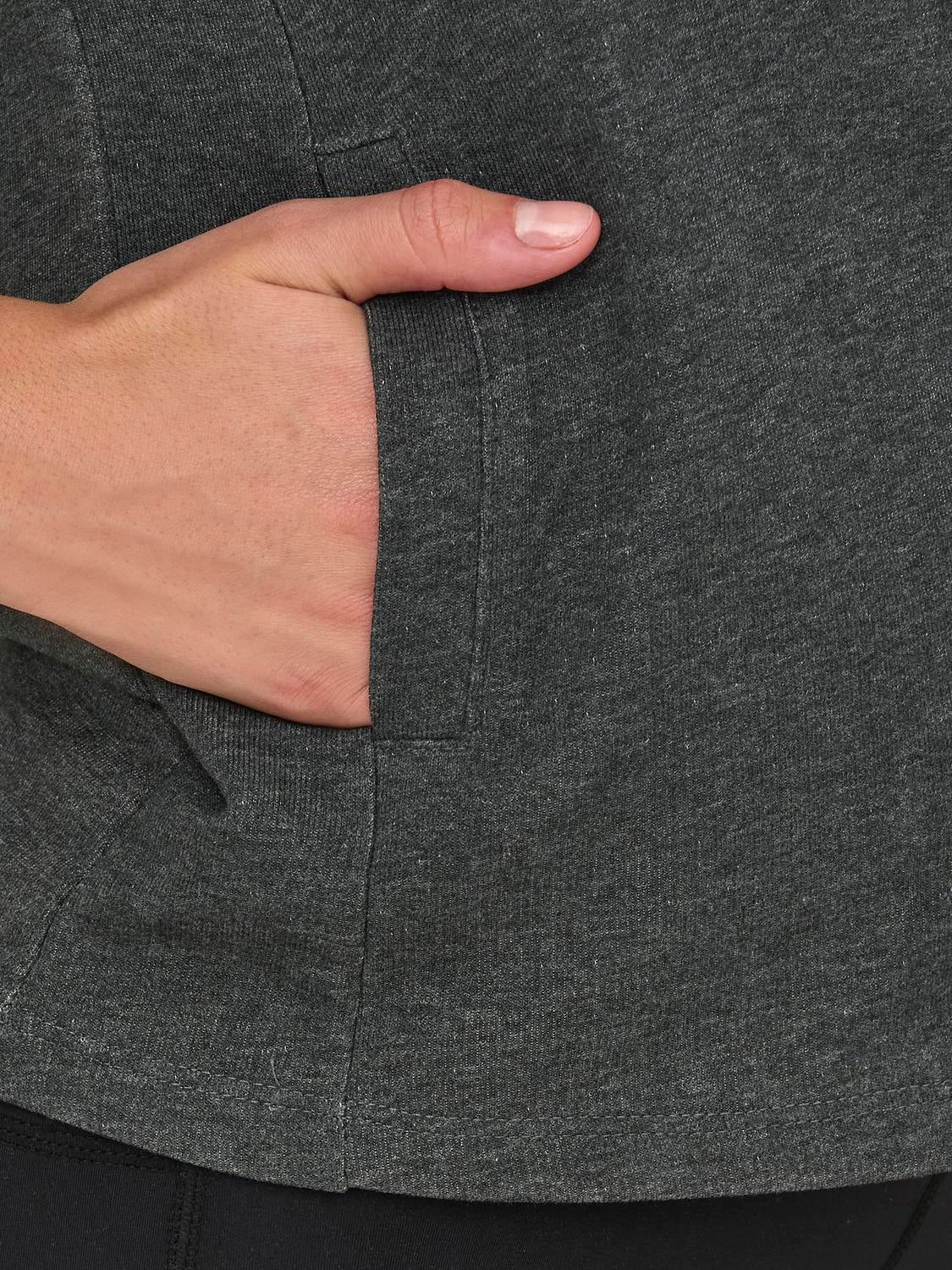 ONPMELINA Sweatshirt Dark Grey Melange