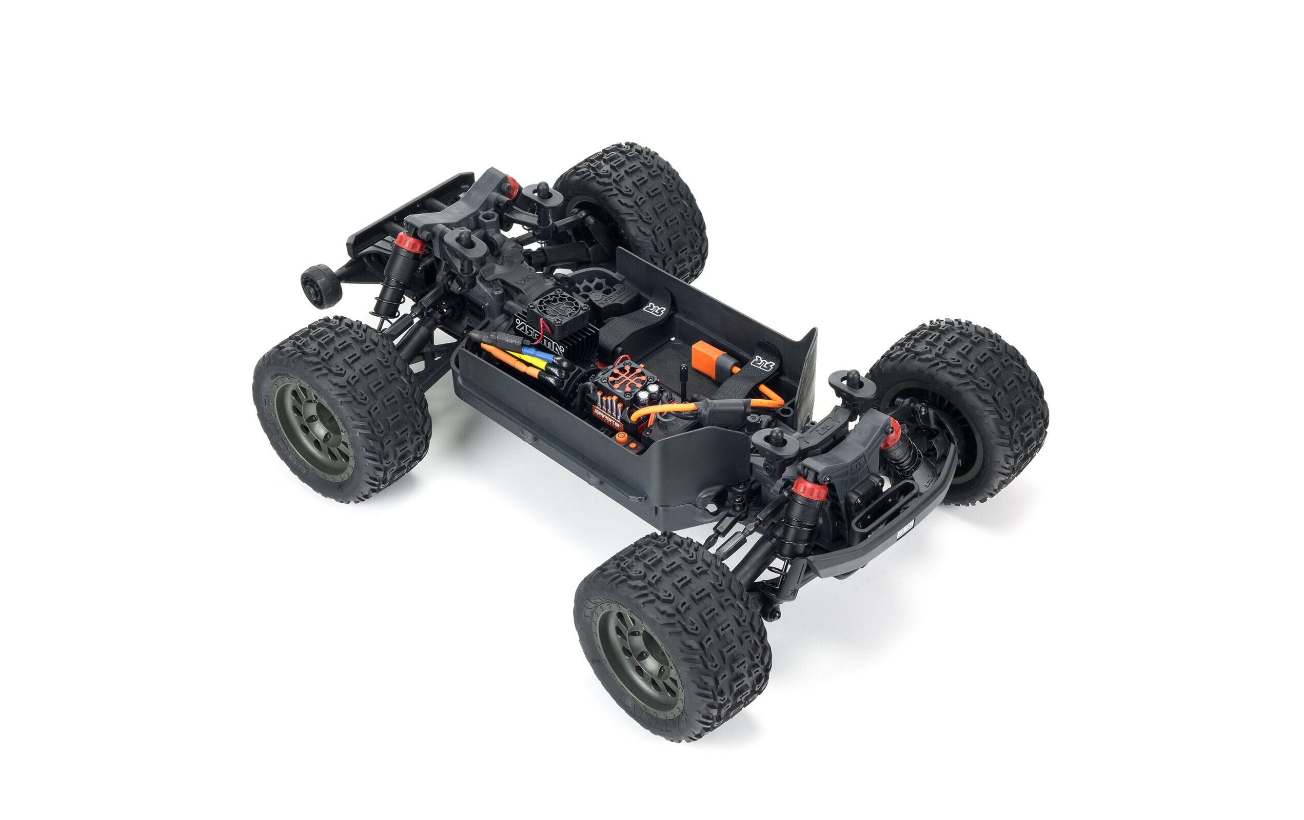 Stadium Truck Vorteks BLX3S 4x4 Rot ARTR, 1:10<br>Brushless Stadium Truck für Highspeed Bashing, ausgerüstet mit bewährter Spektrum Technik