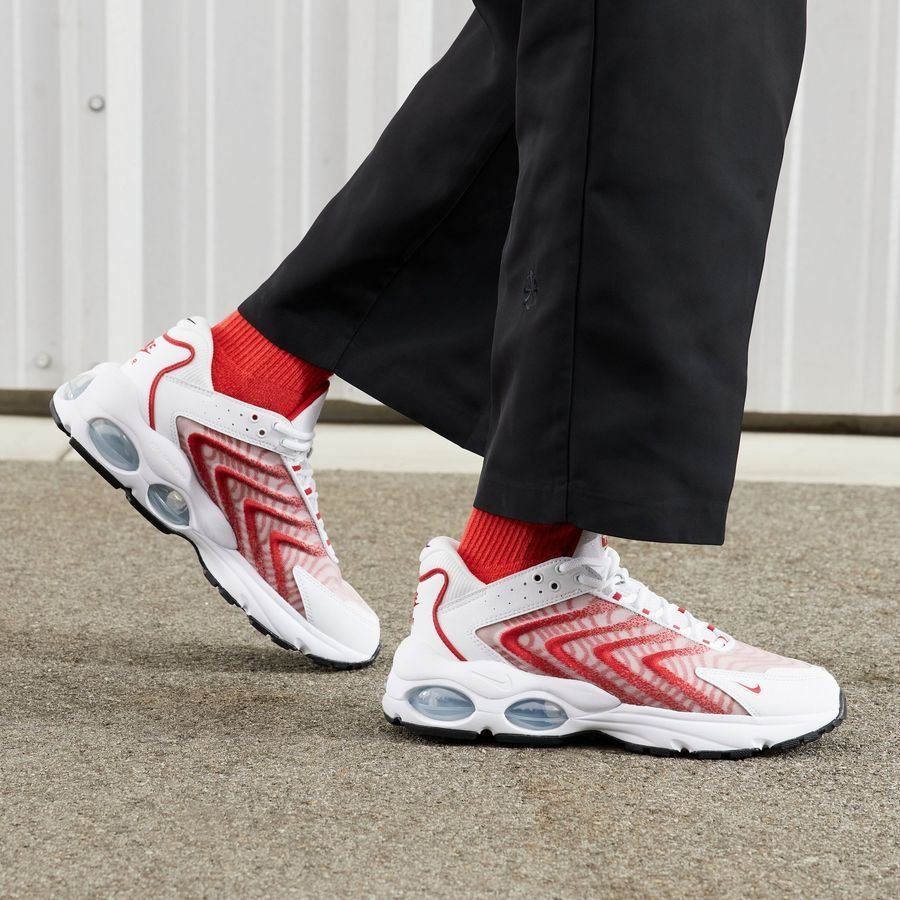 Nike Chaussures Air Max TW - Blanc/Rouge/Noir