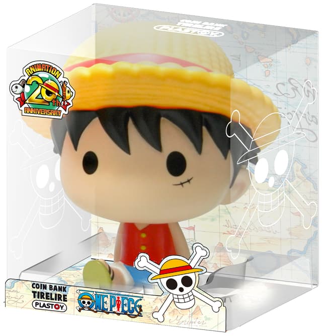 Plastoy Chibi One Piece Luffy sparebøsse