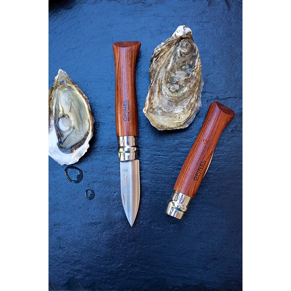 Couteau à huîtres et coquillages pliant N°9 lame inox 6,5 cm Opinel