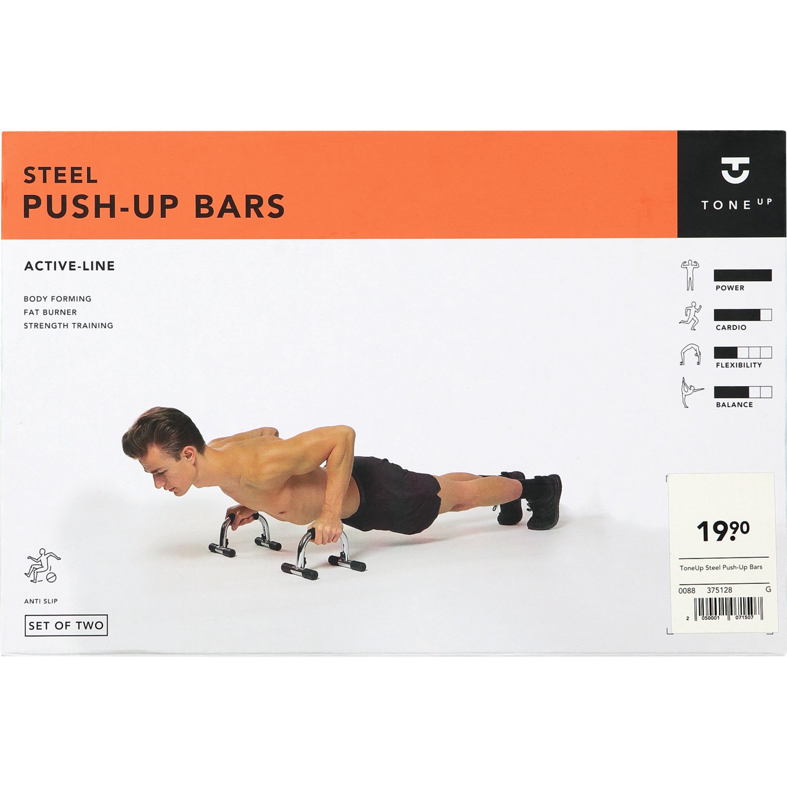 Tone Up Stahl Push-Up Bars