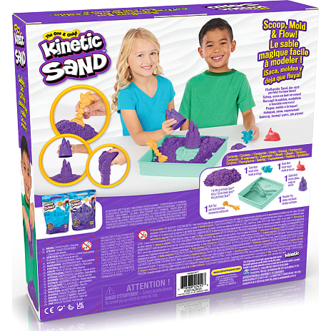 Kinetic Sand sandkasse-sæt - lilla