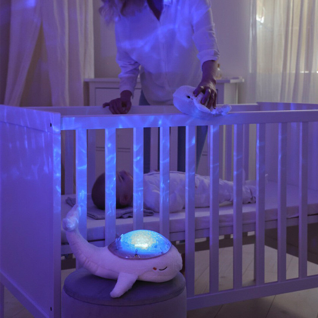 Cloud.b nachtlampje met projectie tranquil whale