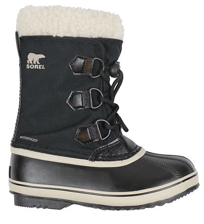 Sorel VinterStøvler - Yoot Pac Nylon - Sort m. Hvid