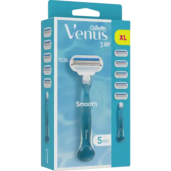 Smooth Rasierer mit 5 Klingen