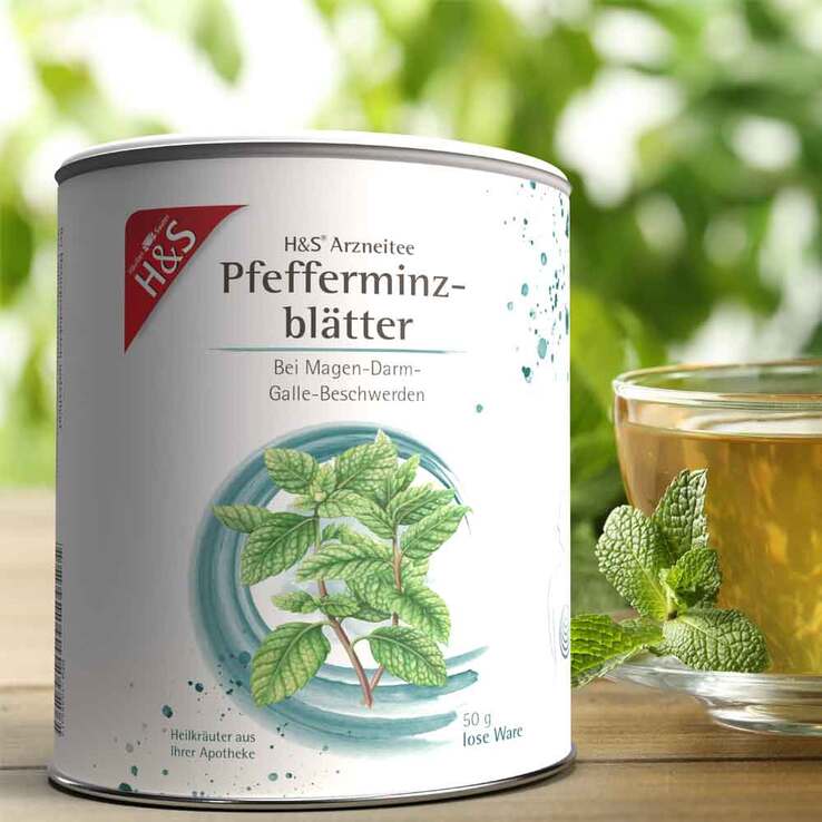 H&S Pfefferminzblätter loser Tee, 50 g