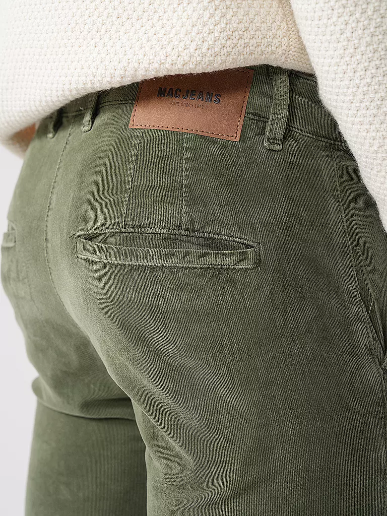 MAC Cordhose Tapered Fit GRIFFIN  olive