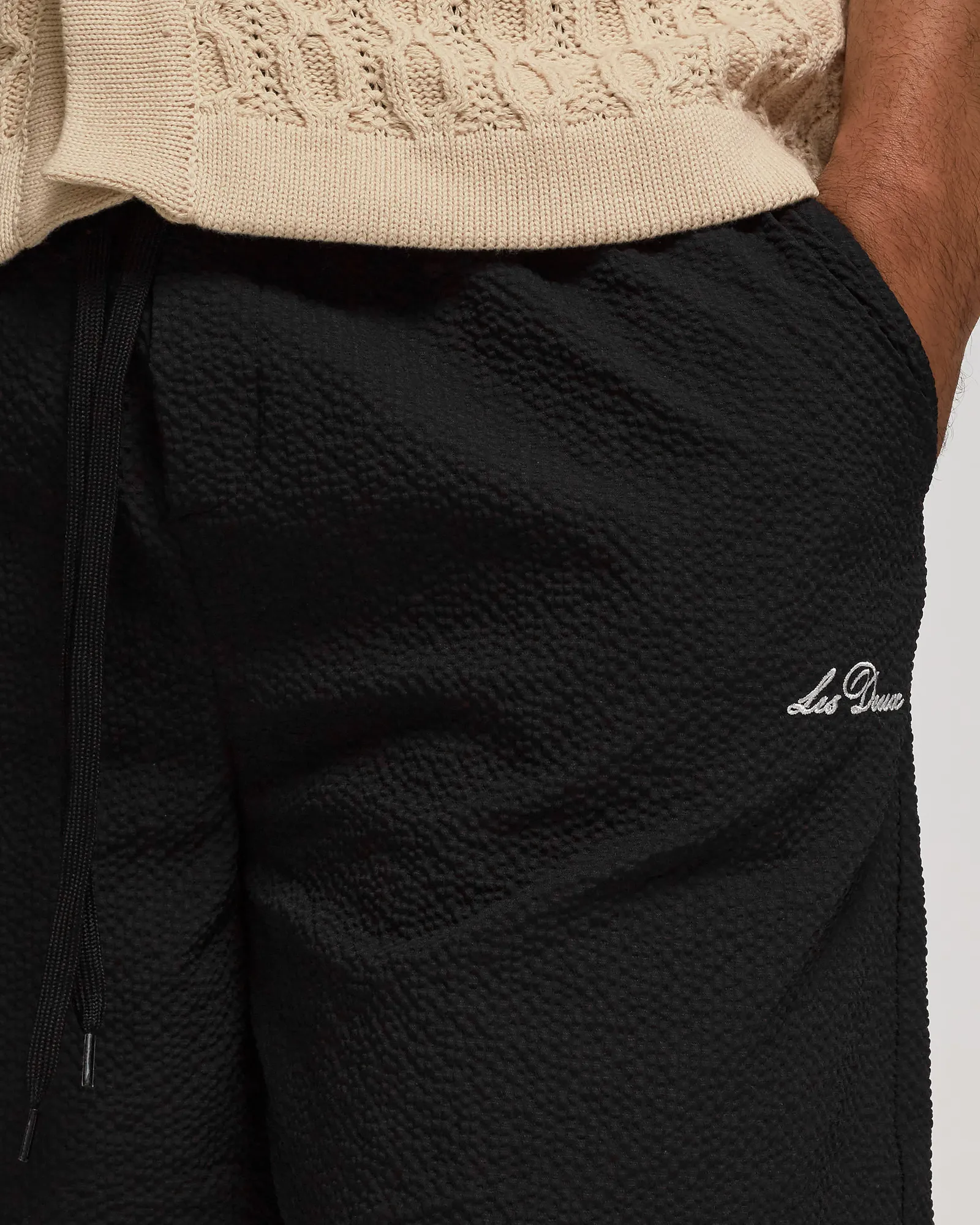 Shorts de banho Les Deux Stan Seersucker 2.0