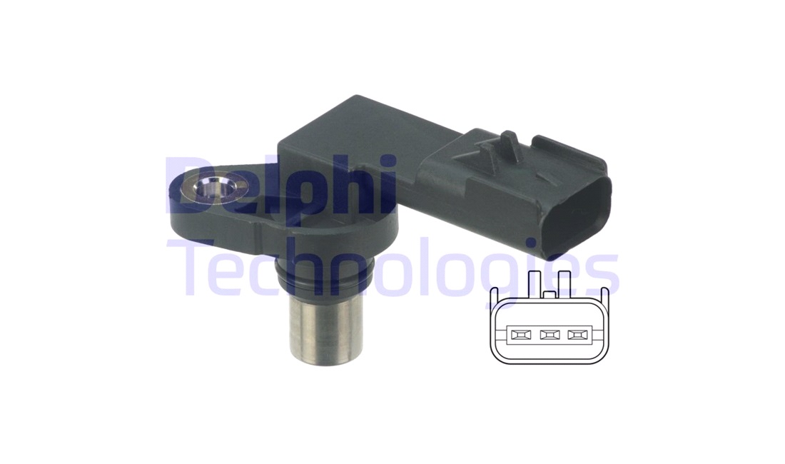 Sensor, knastakselposition