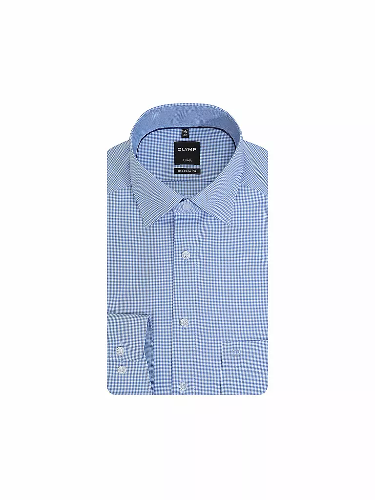 OLYMP Hemd Modern Fit blau
