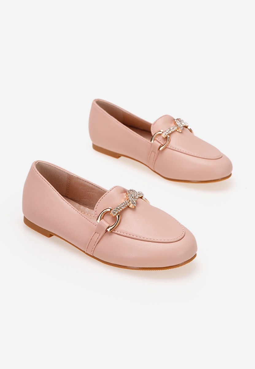 Mocassins enfants roses Heaven B