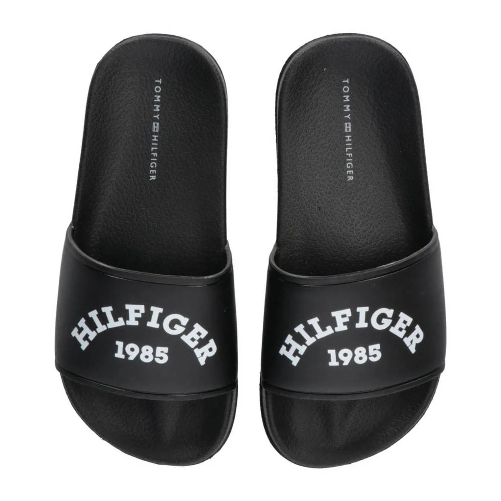 Tommy Hilfiger badslippers zwart
