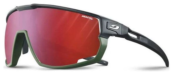 Lunettes de soleil Julbo Rush Reactiv Performance Noir/Kaki