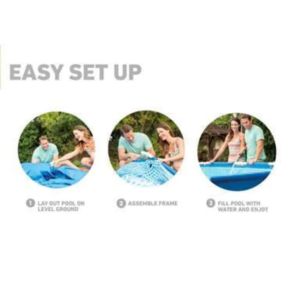 INTEX - Zwembad - PVC - 305 x 76 cm