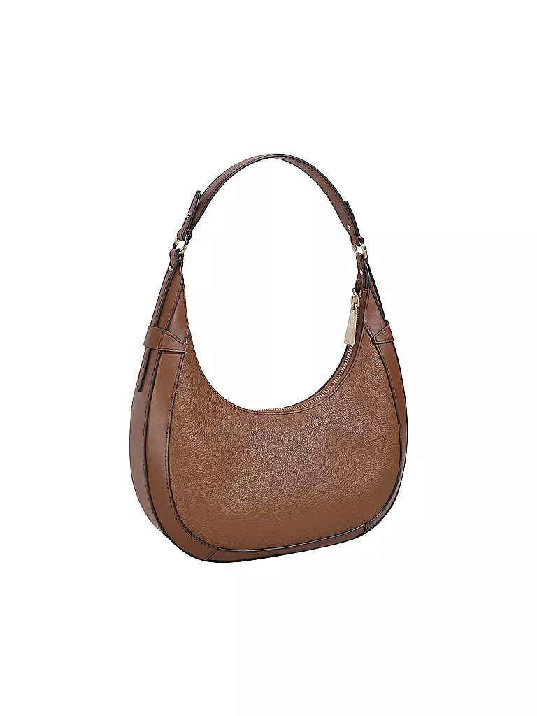 MICHAEL KORS Ledertasche - Hobo PRESTON Large braun