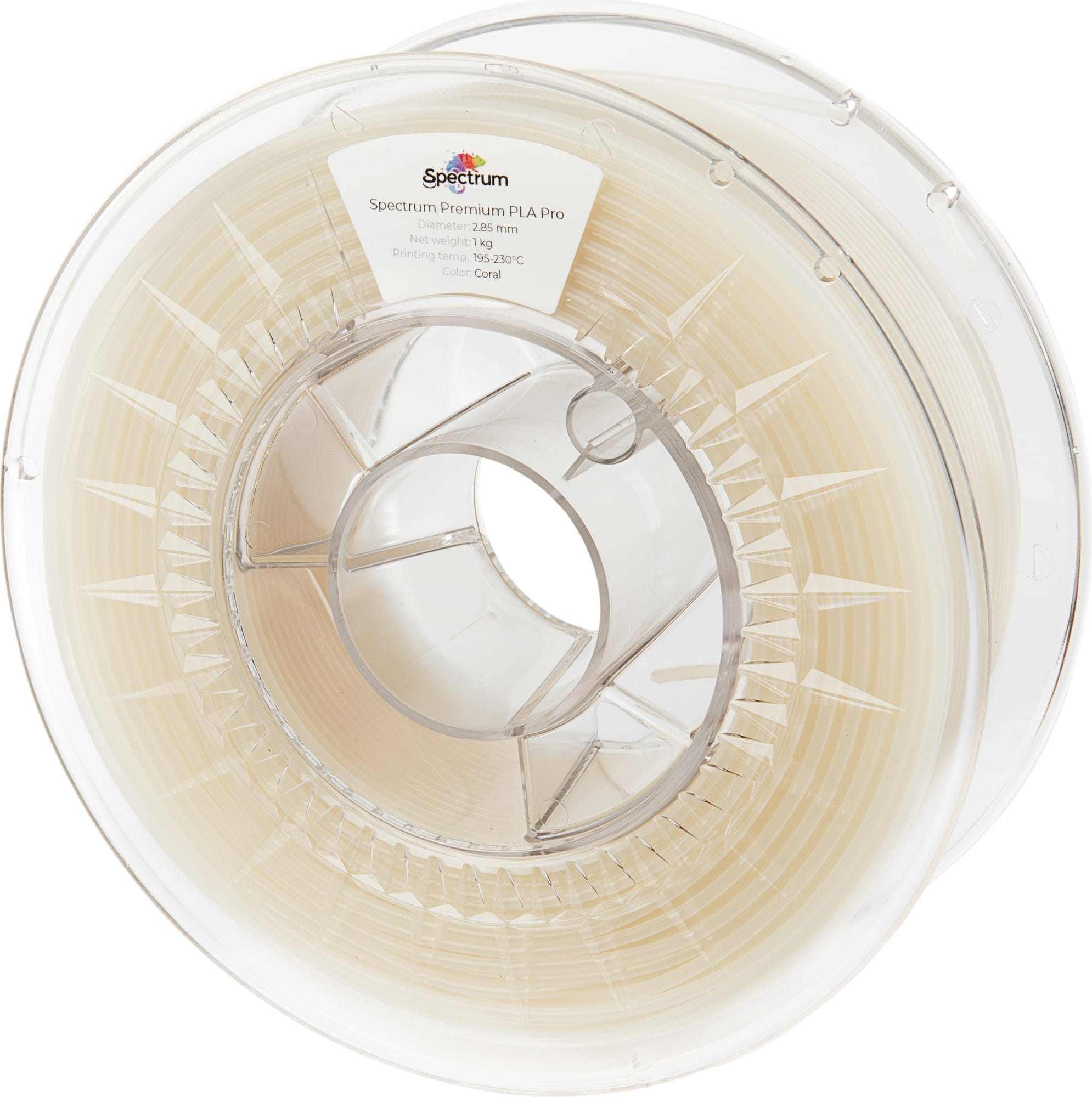 Spectrum  PLA Pro Coral, 1,75 mm / 1000 g    Haltbares und schlagfestes PLA Filament in Coral