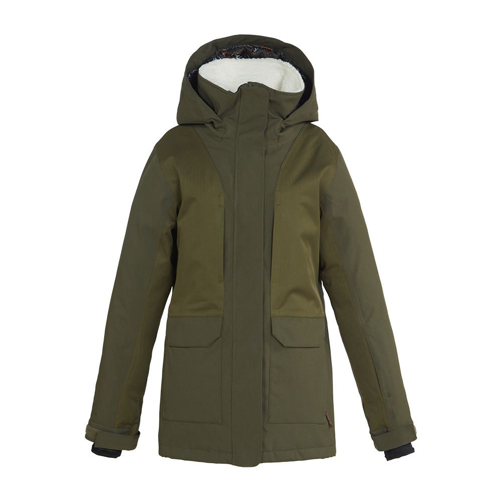 DC Shoes PANORAMIC - Veste snow Femme ivy green