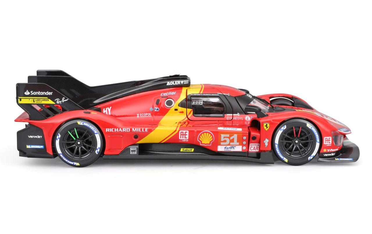 Ferrari Racing Bausatz 499P LMH 2023 Rot 1:24Sammlermodell im Massstab 1:24