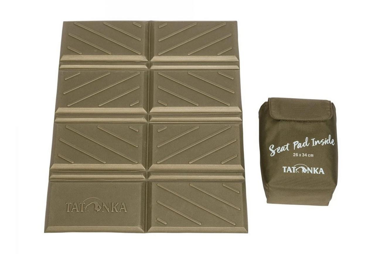 Tatonka Foldable Seat Mat 3235-331 Olive, 26 x 34 cm zitlap