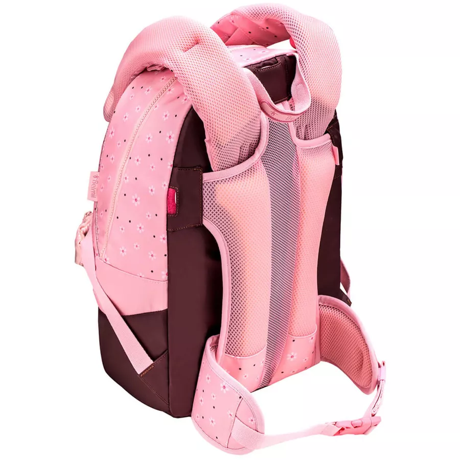 Belmil Schulrucksack 2-IN-1 Schulrucksack & Gürteltasche Cherry Blossom