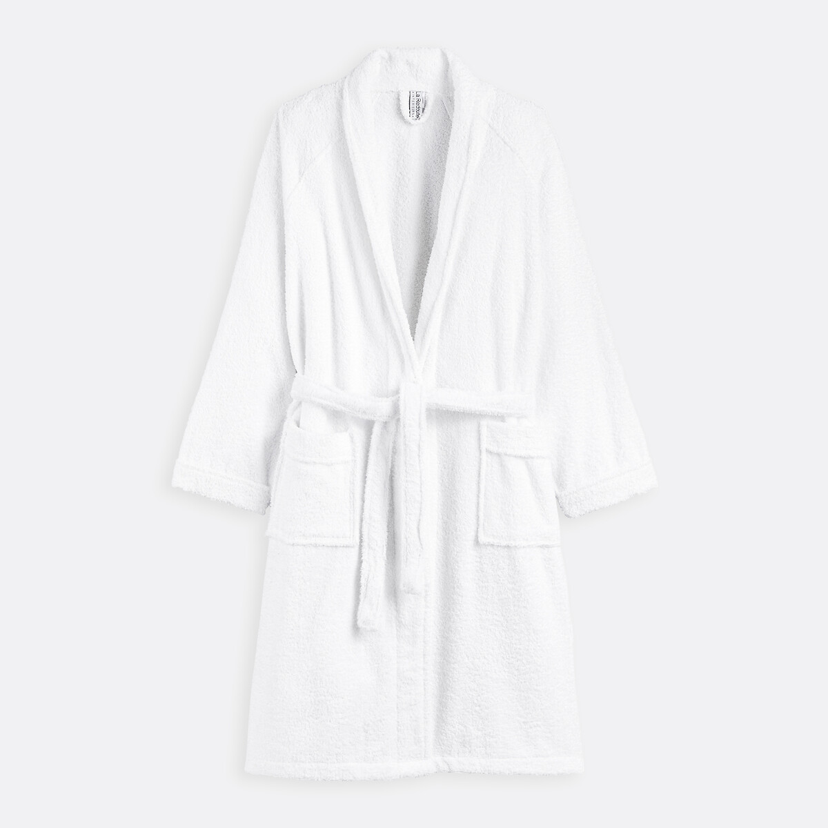 LA REDOUTE INTERIEURS<br>Roupão atoalhado, gola quimono 450g/m², Haxel