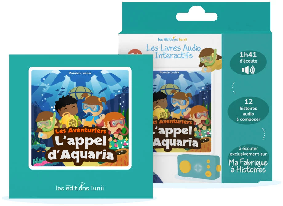 LUNII - ALBUM AUDIO L'APPEL D'AQUARIA
