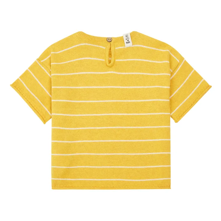 Bayiri T-Shirt Tricot  Coton Bio  | Jaune