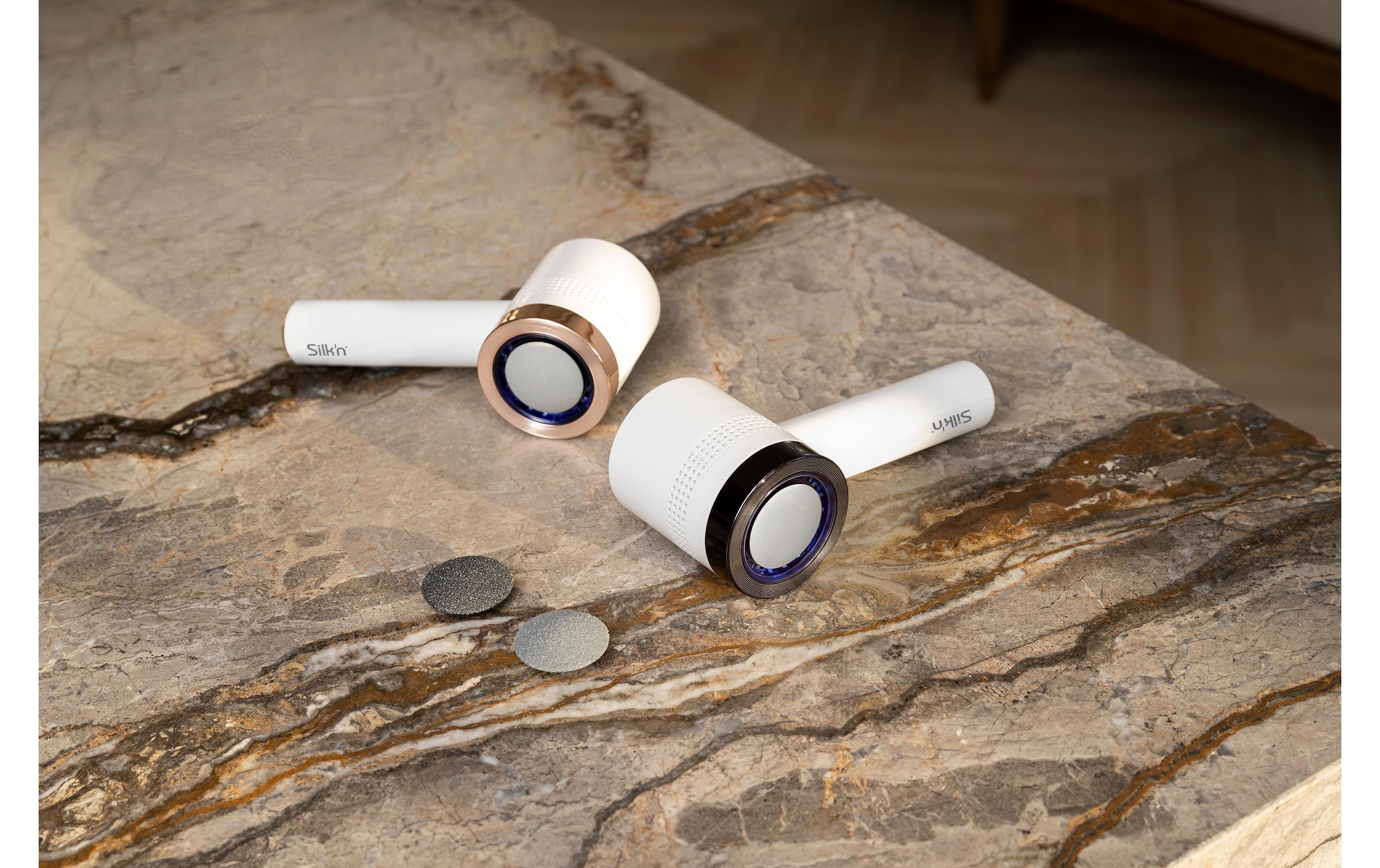 Silk'n Elektrischer Hornhautentferner »VacuPedi Rose Gold«