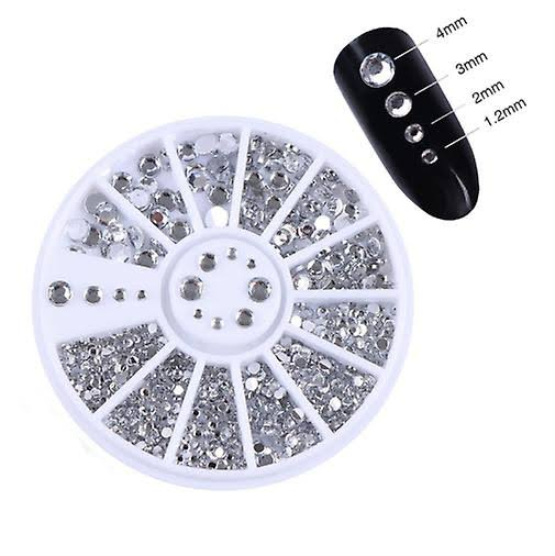 Nail Art 3D Nagel Glitzer Strass Edelstein Nagel Dekoration für die Maniküre - Style 1
