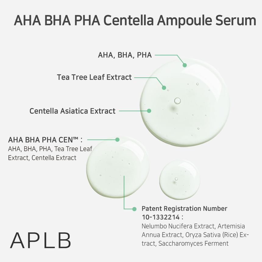 APLB - AHA BHA PHA Centella ampulserum