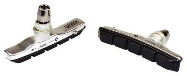 ELVEDES V-Type Rim Brake Block Set 72 Mm With Aluminium Cartridge (On Card)