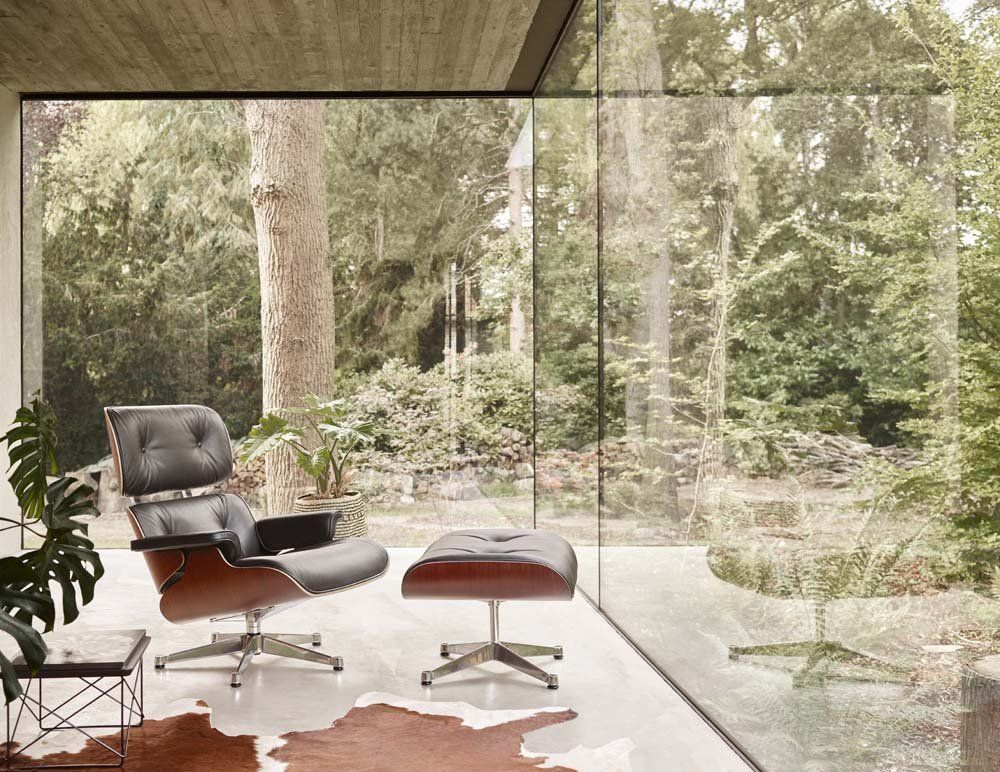 Vitra   Eames Lounge Chair & Hocker