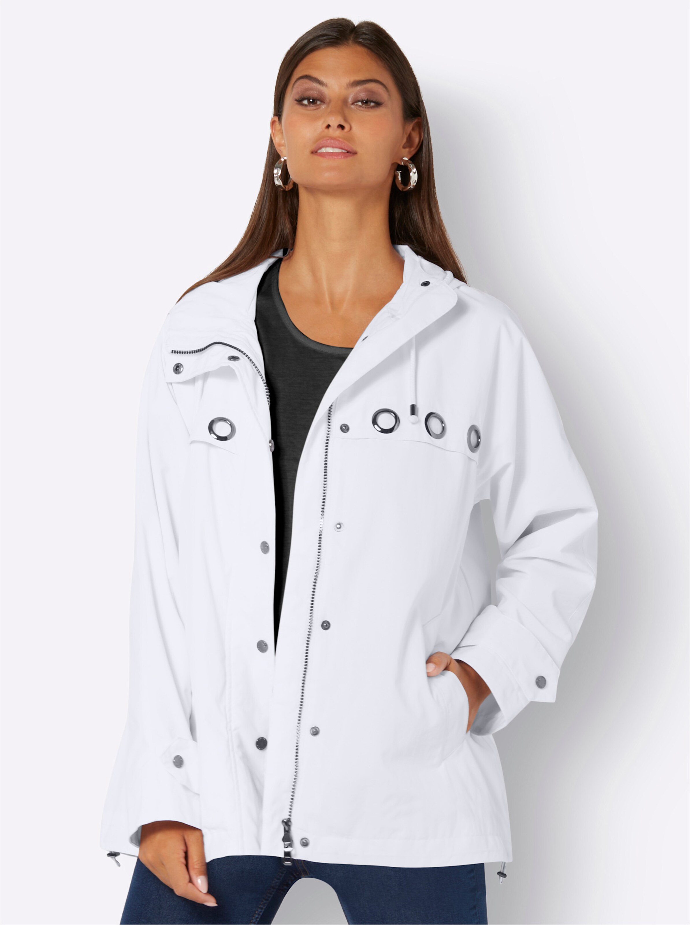 Jacke in weiß