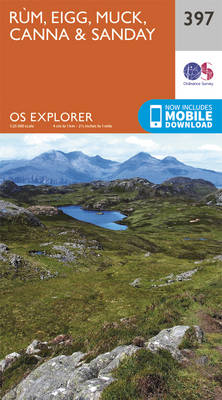 Rum, Eigg, Muck, Canna and Sanday - OS Explorer Map 397 (Sheet map, folded)